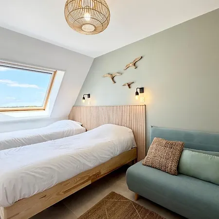 Apartment T3 Neuf Entre Calme Et Bord De - Balcon Ploemeur
